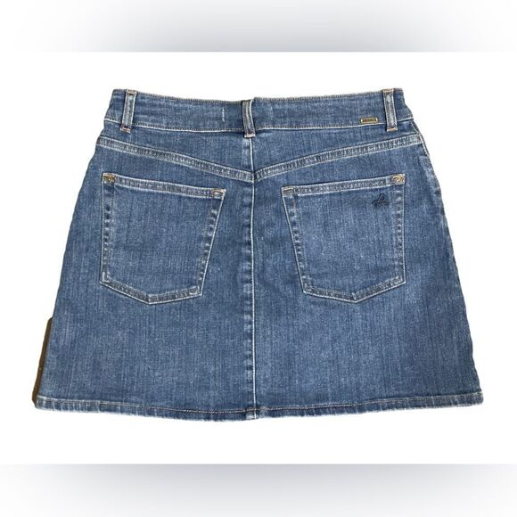 DL1961 Mini Parker Swagger Denim Skirt Made w/American Cotton (Medium) - Picture 4 of 16